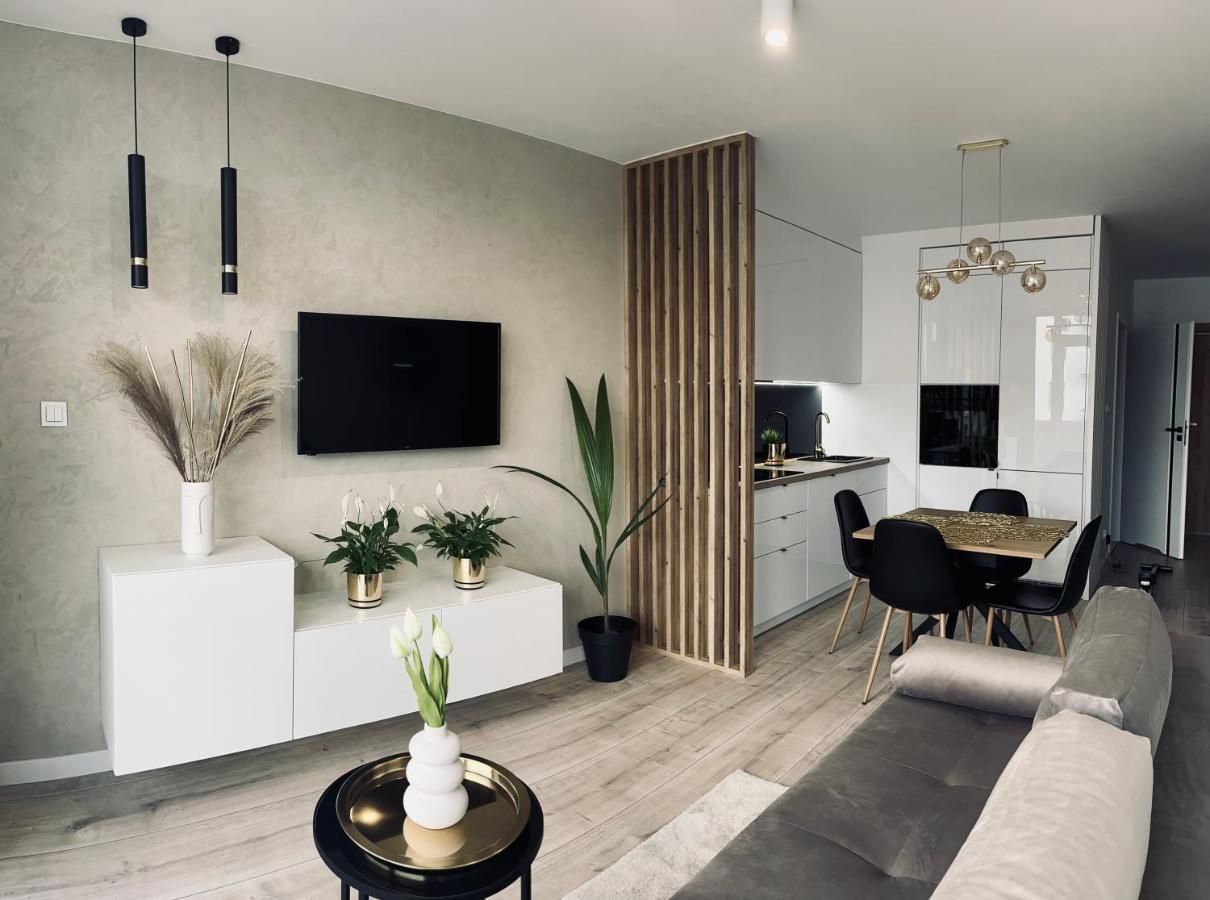 Nowoczesny Apartament Z Garazem Morelova Gdańsk Exteriör bild