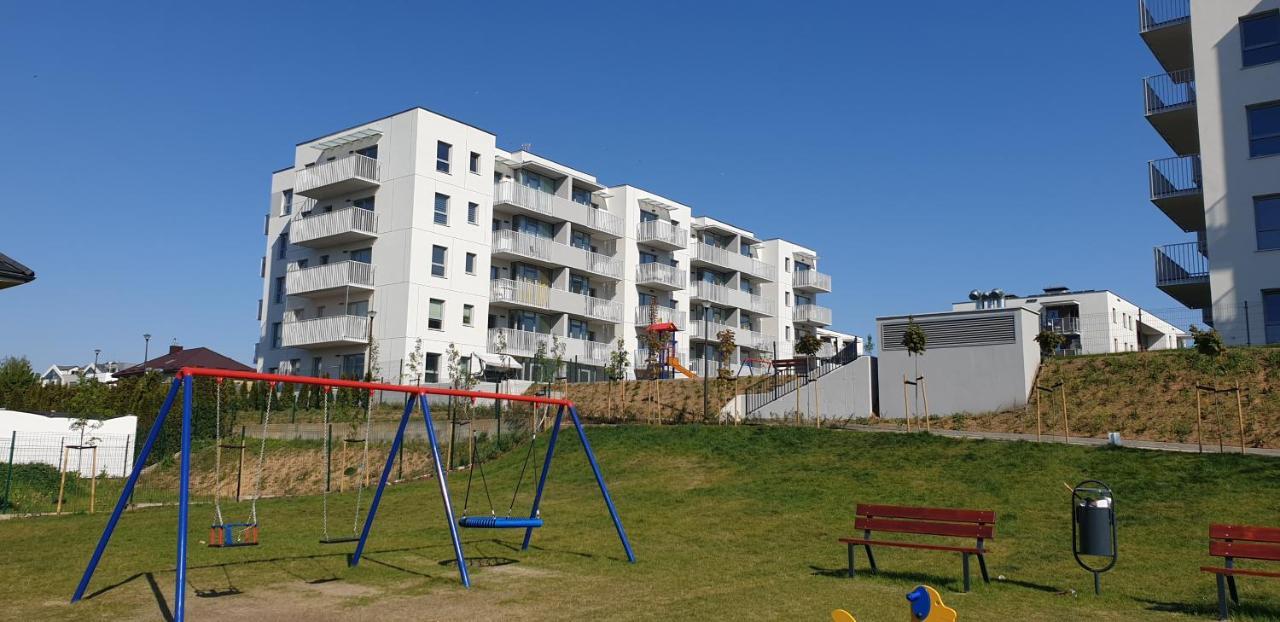 Nowoczesny Apartament Z Garazem Morelova Gdańsk Exteriör bild